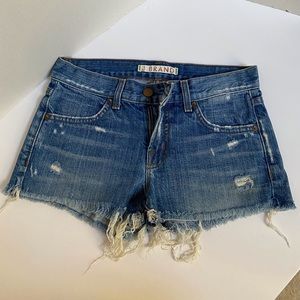 J brand denim shorts